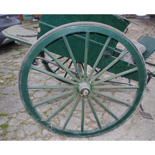 301 - A Pony  two wheel Gig, spoke wheels, previously used with Fell pony, good conditon

**Please note al... 