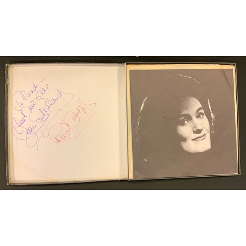 42 - Autographs & Vinyl Records - Opera and classical music autographed boxed sets etc signatures inc Joa... 