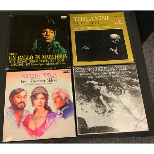 45 - Autographs & Vinyl Records - Opera and classical music autographed boxed sets etc signatures inc Luc... 