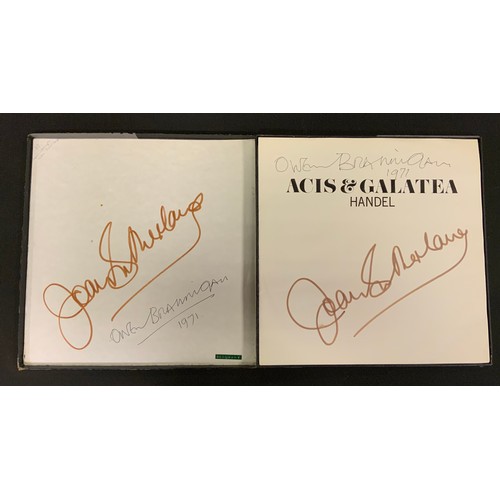 168 - Autographs & Vinyl Records - Opera and classical music autographed boxed sets etc signatures inc Bel... 