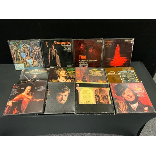 170 - Autographs & Vinyl Records - Opera and classical music autographed boxed sets etc signatures inc Joa... 