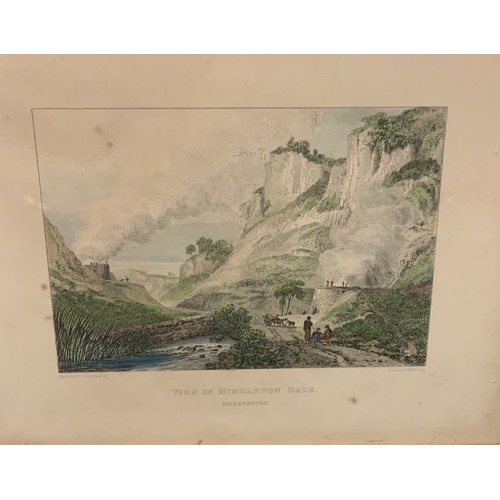 213 - Engravings  - JMW Turner, after, Bolton  Abbey, Yorkshire, engraved Rob Wallis, published 1827; 
 ot... 