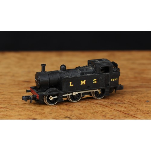 5075 - Graham Farish by Bachmann N Gauge (1:146 scale) Class 3F Jinty 0-6-0T locomotive, LMS black livery, ... 