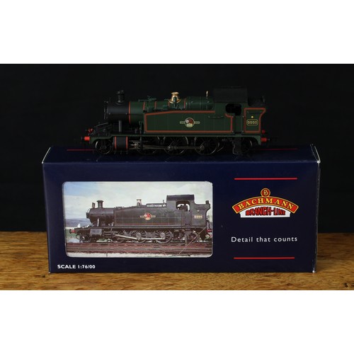 5090 - Bachmann Branch-Line OO Gauge 32-135Z Class 4575 2-6-2 tank locomotive, BR lined green livery, No.55... 