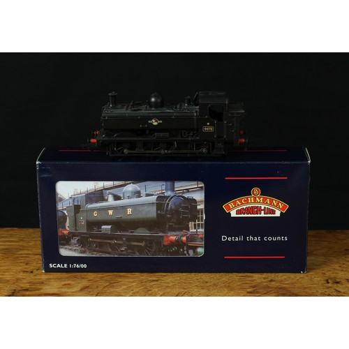 5093 - Bachmann Branch-Line OO Gauge 32-202 8750 Class 0-6-0 pannier tank locomotive, BR black livery, No.4... 