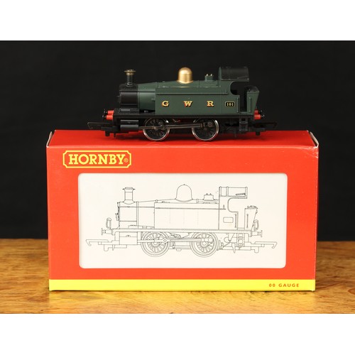 5133 - Hornby OO Gauge R2304 0-4-0T industrial locomotive, GWR green livery, No.101, boxed