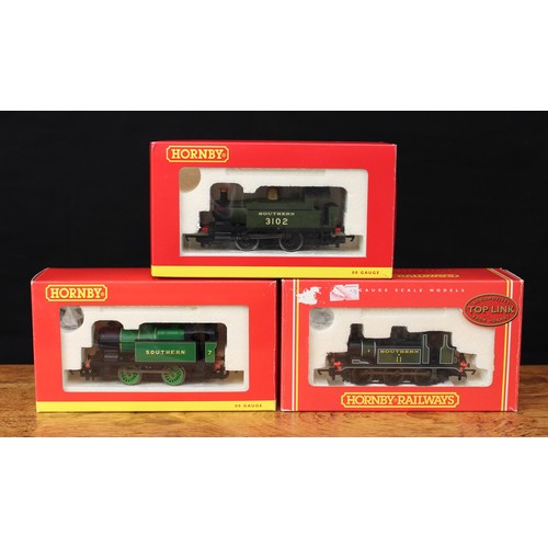 5121 - Hornby OO Gauge R2100  (Top Link) SR Terrier 0-6-0 locomotive, SR green livery, No.11, boxed; R2439 ... 