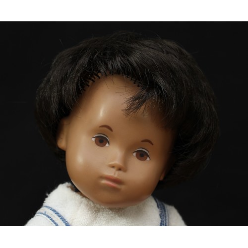 5194 - A Sasha (Sasha Morgenthaler) hard vinyl jointed baby doll, hard vinyl head with printed features inc... 