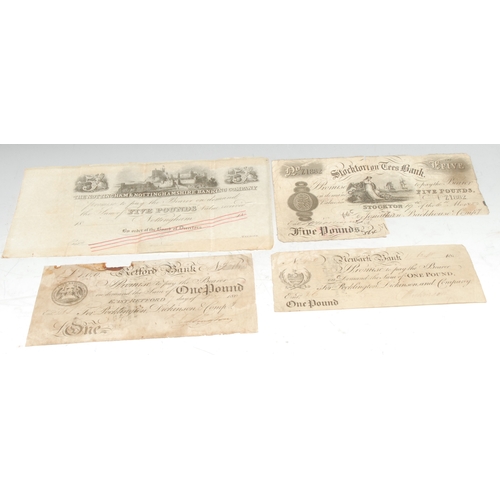 3938B - Banknotes, GB, Local Provincial Banks: Retford Bank £1, signed and dated in ink MS 7th December 1807... 