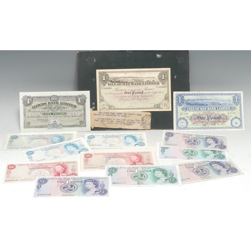 3936 - Banknotes, GB, Isle of Man: Isle of Man Bank Limited £1, No. 1530, Douglas, 2nd February 1959, signe... 