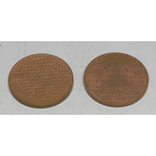 3937A - Amended Description
Token, USA, 20th Century, Sex, Prostitution and the American West, Brothel Token... 