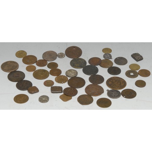 3933A - Coins, Tokens and Jetons - GB and World, 18th century and later, predominantly AE, various Islamic c... 