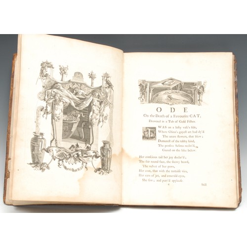 4153 - Gray [(Thomas)] & Bentley [(Richard, illustrator)], Designs by Mr. R. Bentley, for Six Poems by Mr. ... 