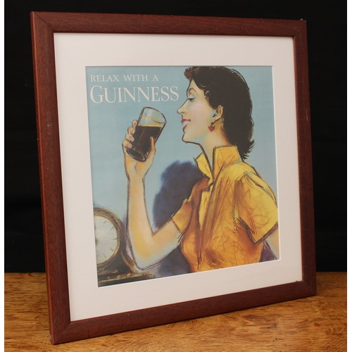 5422 - Advertising, Breweriana - a Guinness (Ireland) pictorial advertising/promotional print, illustrated ... 