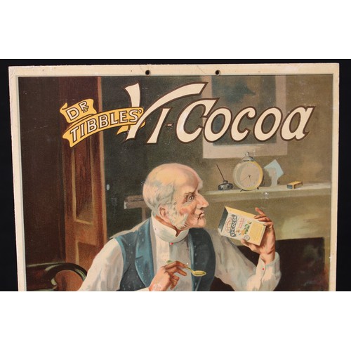 5449 - Advertising, Vi-Cocoa - an early 20th century rectangular pictorial showcard, depicting an elderly g... 