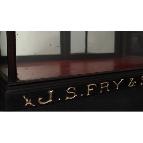 5454 - Advertising, Confectionery and Chocolate - a late 19th century J.S.Fry & Sons Ltd rectangular counte... 