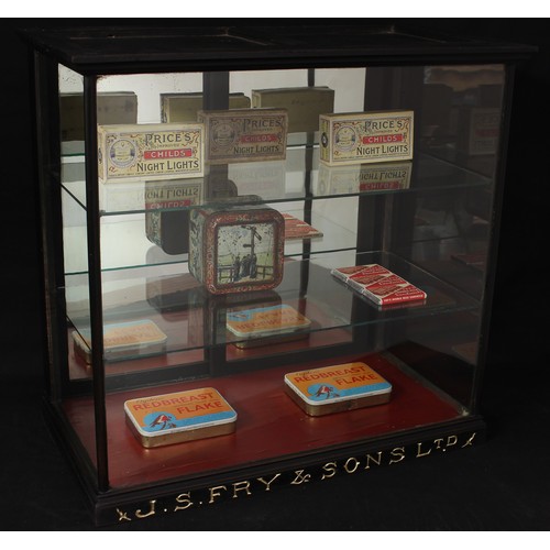 5454 - Advertising, Confectionery and Chocolate - a late 19th century J.S.Fry & Sons Ltd rectangular counte... 