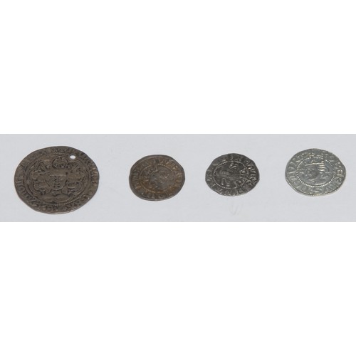 3953 - Coins, GB, Medieval, Hammered Silver: Henry VI, 1427-1430, silver groat, Calais mint, (1); two Edwar... 