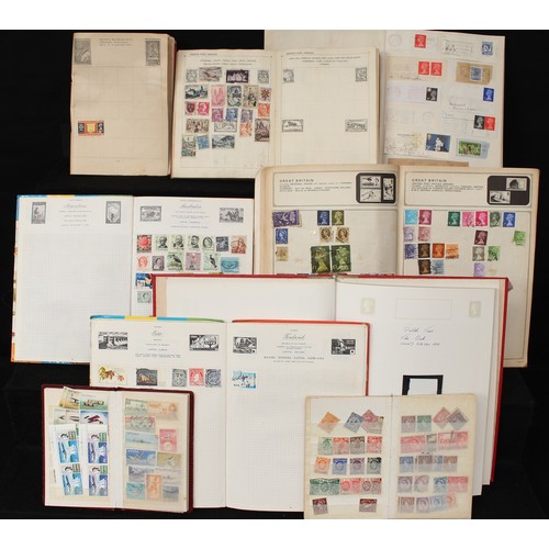 5495 - Stamps - two large containers of FDC, loose, packets, 2005 yearbook, etc, 1000's to sort