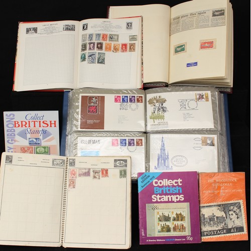 5495 - Stamps - two large containers of FDC, loose, packets, 2005 yearbook, etc, 1000's to sort