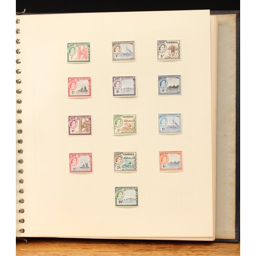 5497 - Stamps - GVI - QEII African Commonwealth collection in binders, lots of full sets and part sets, man... 