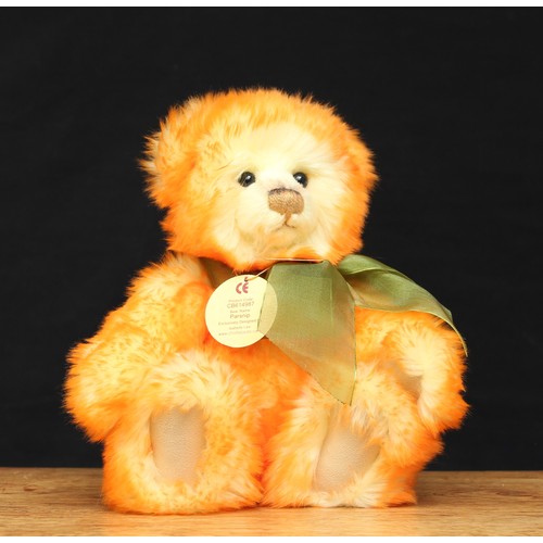 5502 - Charlie Bears CB614987 Parsnip teddy bear, QVC exclusive, designed by Isabelle Lee, 30cm high with c... 