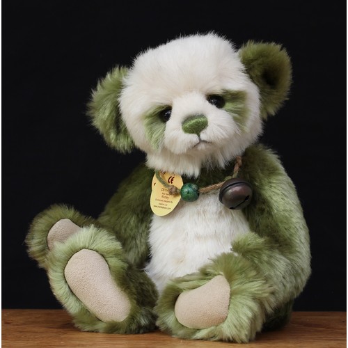 5506 - Charlie Bears CB104717B Rodley panda/teddy bear, from the 2010 Charlie Bears Plush Collection, desig... 