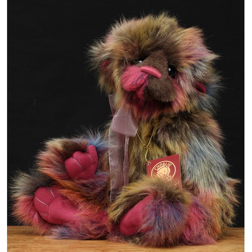 5508 - Charlie Bears CB159047S Rainbow teddy bear, from the 2015 Charlie Bears Plush Collection, designed b... 