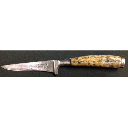 33 - German Hunting Knife, pre WW1, typical of the style which later got carried in the trenches as a pri... 