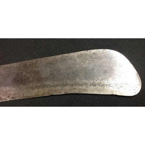 87 - WW2 USAAF Survival Folding Machete. Single edged blade 250mm in length maker marked 