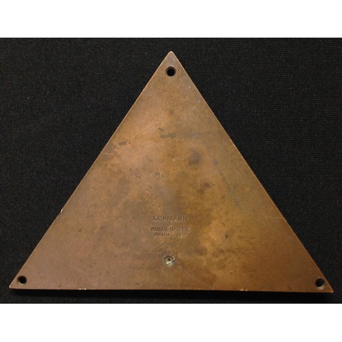 171 - Pre war Deutsche Luftsport Verband / ADAC Bronze plaque 