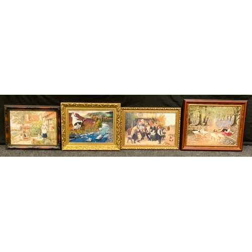 83 - Clement Arthur Simpson (1929 - 2021)
Home from the Battle Fields
signed, dated 1992, 29cm x 44cm;  o... 