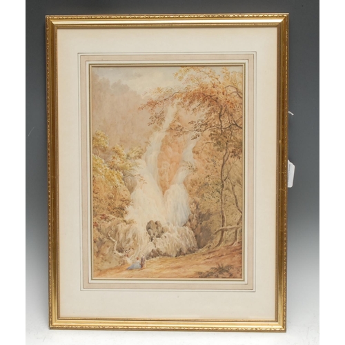 5003 - English School (late 19th century)
Betws-y-Coed Waterfalls
watercolour, cm x 23.5cm