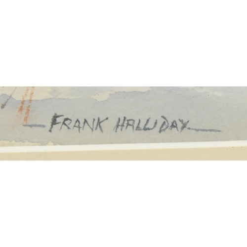 5168 - Frank Halliday
A Winter's Day
signed, watercolour, 25cm x 35cm