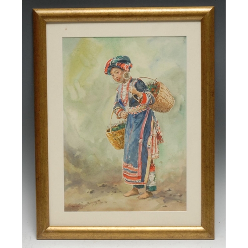 5171 - Tun Tin
Portrait of a Villager
signed, dated 38, watercolour, 33cm x 23cm