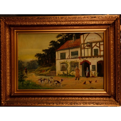 5239 - Arthur William Redgate  (1860-1906)
The Red Cow, Near Loughborough
signed, dated 1900, signed to ver... 