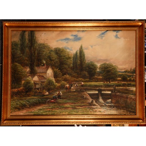 5306 - James Orrock (1829 - 1913)
Old Mill in Essex
signed, watercolour, 72cm x 106cm