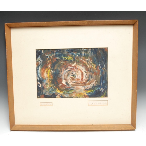 5154 - S Horton Ormerod
Brown Cave
signed, titled in pencil to mount, paper exhibition labels to verso, oil... 