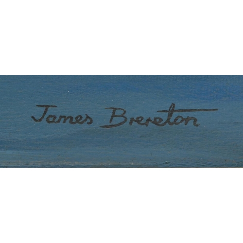 5116 - James Brereton
Mist Ahead (The Barque Adventure)
signed, dated 1979, oil on canvas, 49cm x 60cm