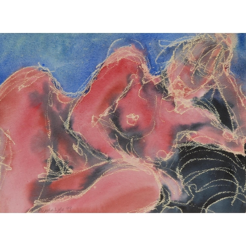 5245 - Angela Lyle (contemporary)
Nude
signed, dated 99, mixed medium, 24.5cm x 34cm