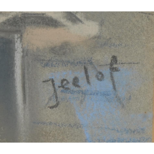 5258 - Jeelof
London from the Roof Top
signed, pastel, 45cm x 34cm