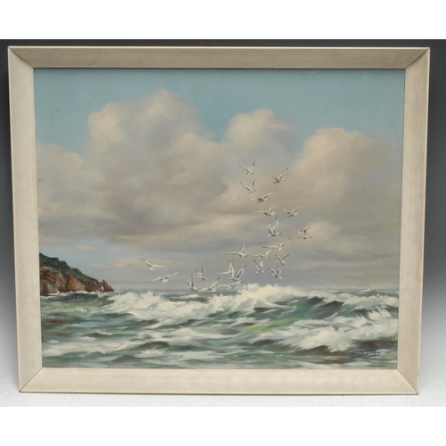 5271 - S L Bennett
Seascape
signed, oil on canvas, 50cm x 58cm