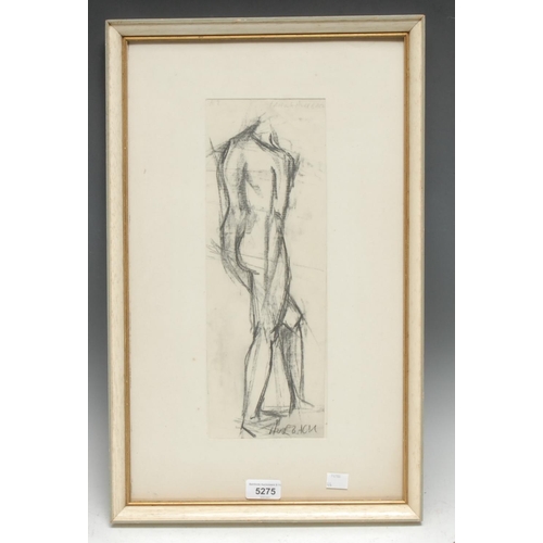 5275 - Frank Aurbach
Study of a Nude
signed, pencil, 36cm x 12cm