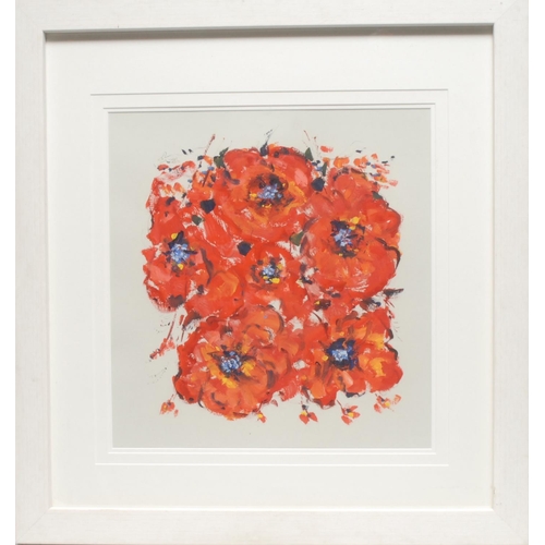 5207 - Tony Brodrick
Poppies
signed, oil on paper, 50cm x 48cm