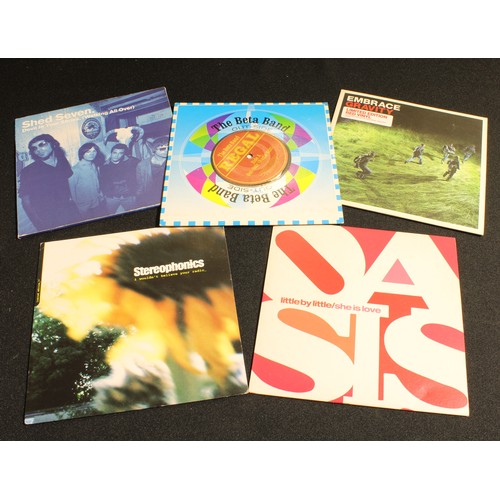 334 - Vinyl Records – 7” Singles Brit Pop including Oasis – Little By Little / She Is Love – RKID 26; Ster... 