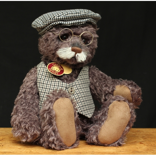 2030 - Charlie Bears CB131406B Grandpa teddy bear, from the 2013 Secret Collection, designed by Isabelle Le... 