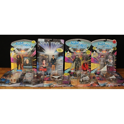 2169 - Star Trek Playmates action figures on carded backs, comprising Bandai Asst No.6010 Ferengi; Stock No... 