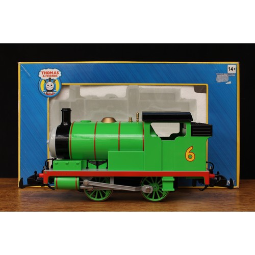 2171 - Bachmann G Gauge Thomas and Friends No.91402 Percy the small engine, with moving eyes, window boxed ... 