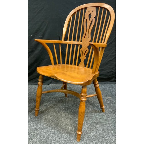 167 - A pair of John Parkin 18th century style windsor chairs