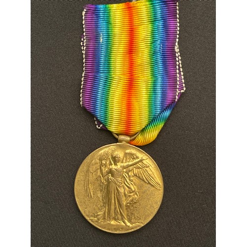 15 - WW1 British Victory Medal to 2914 Pte James Alfred Smith, 8-Lon Regt. (Post Office Rifles) later 370... 